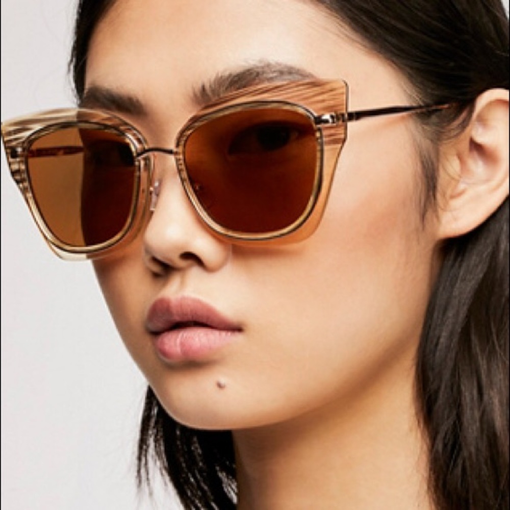 Free People Cabana Cateye Sunglasses